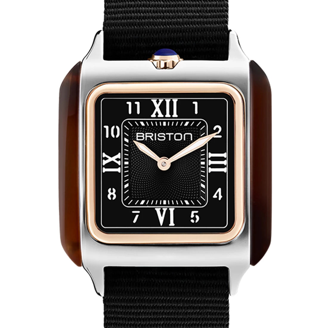 Briston Streamliner Kennedy HM Medium Quartz Black 30mm