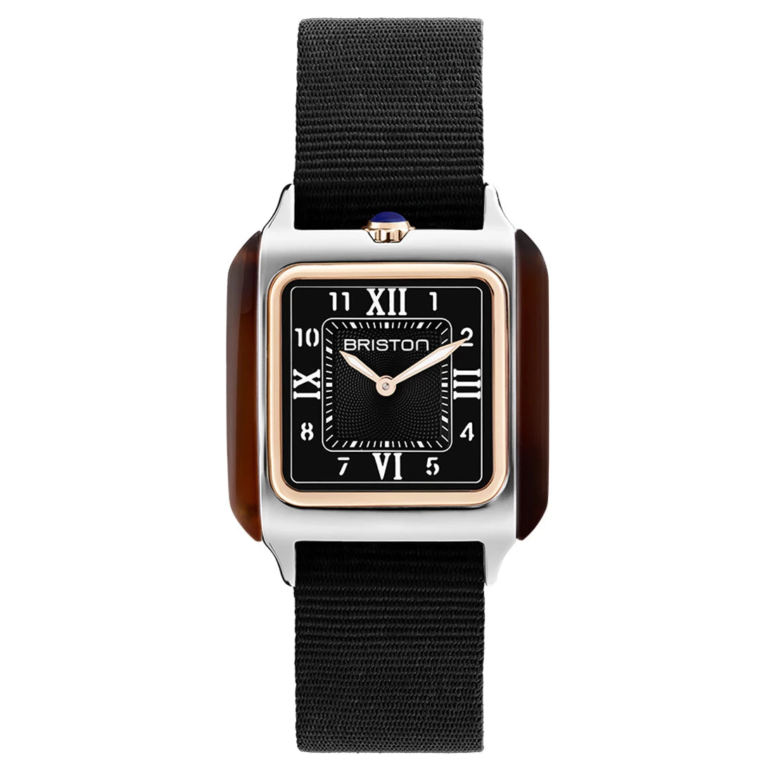 Briston Streamliner Kennedy HM Medium Quartz Black 30mm