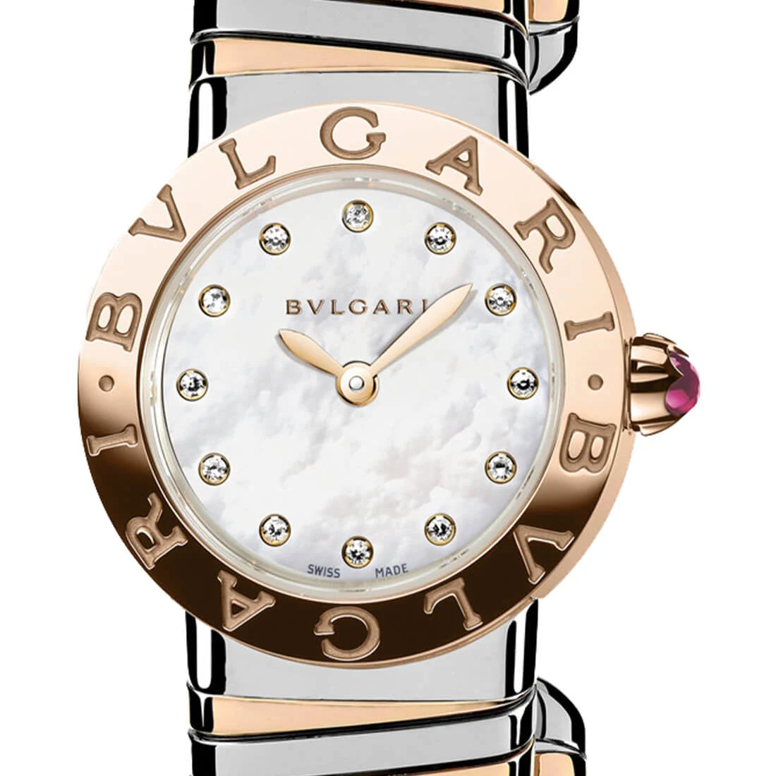 Bulgari Bvlgari Quarz Perlmutt
