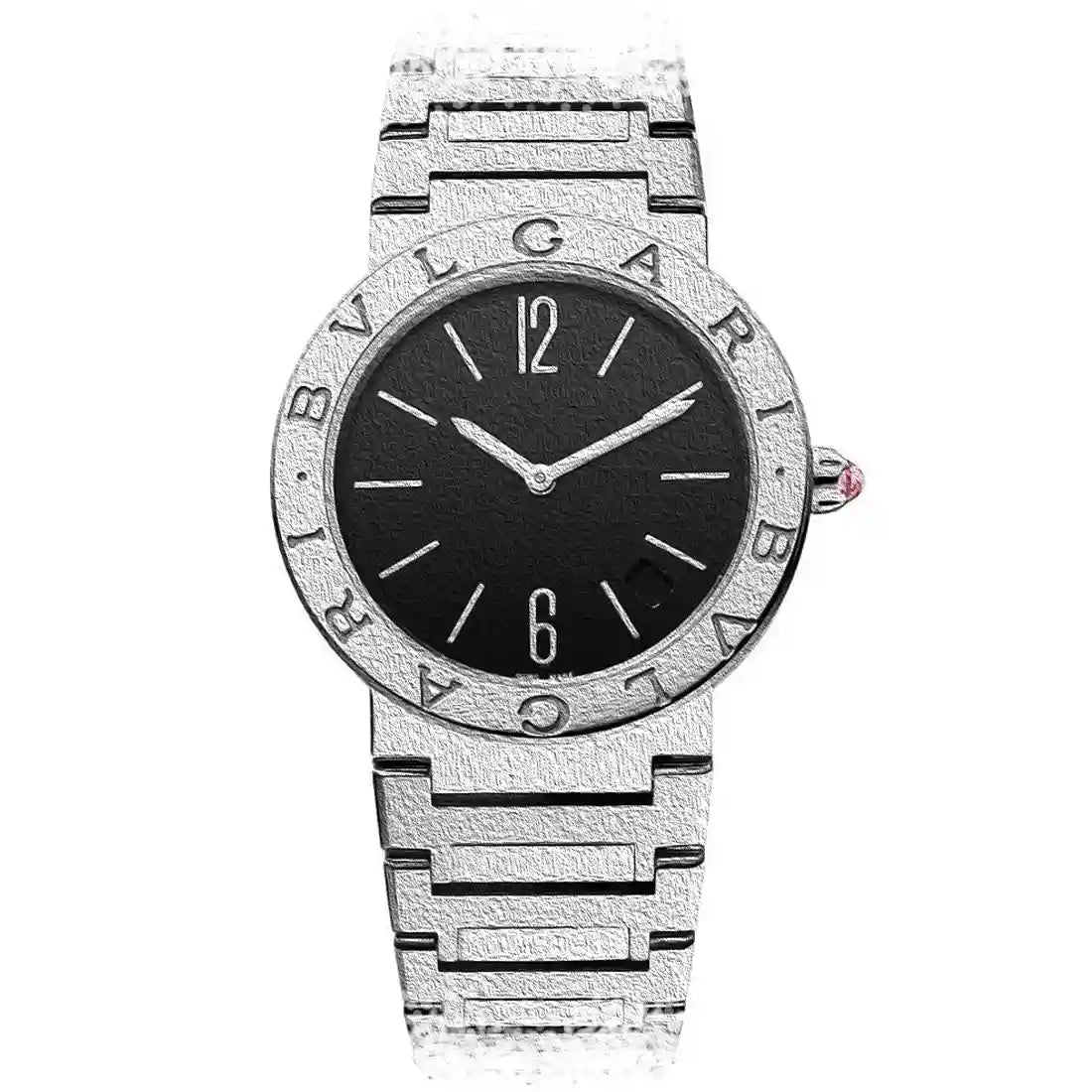 Bulgari Bvlgari Quarz Schwarz