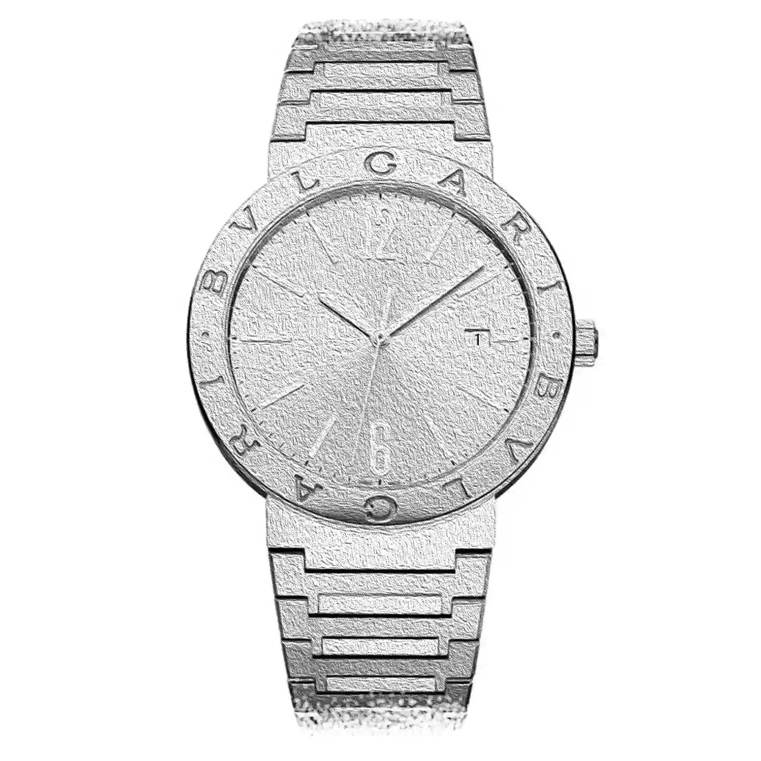 Bulgari Bvlgari Automatic Zilver 41 mm