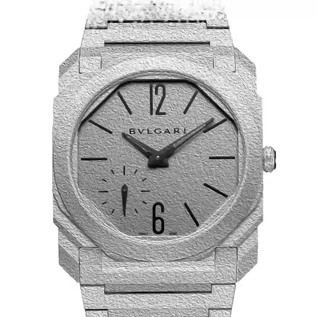 Bulgari Octo Automatik Grau
