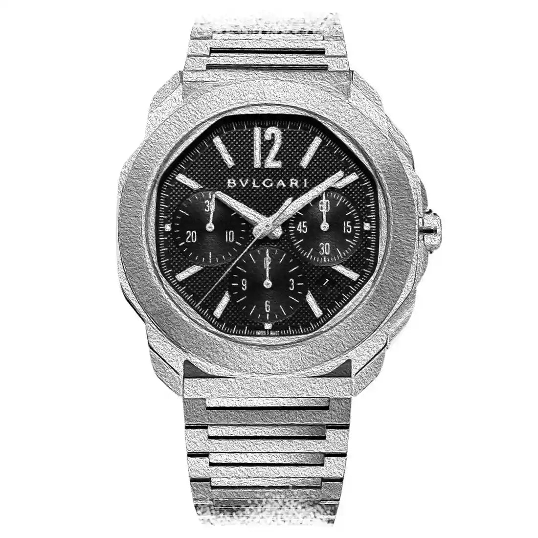 Bulgari Octo Automatic Zwart 42 mm