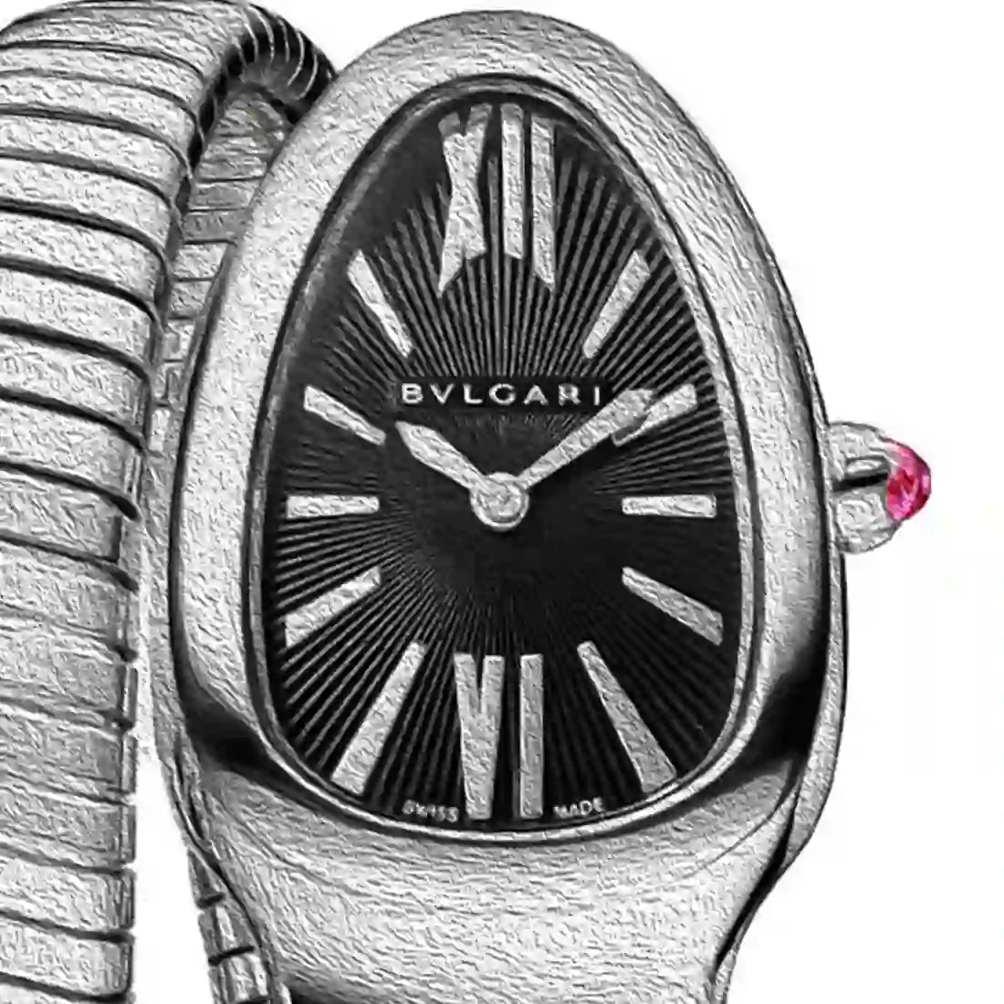 Bulgari Serpenti Quartz Black 35 mm