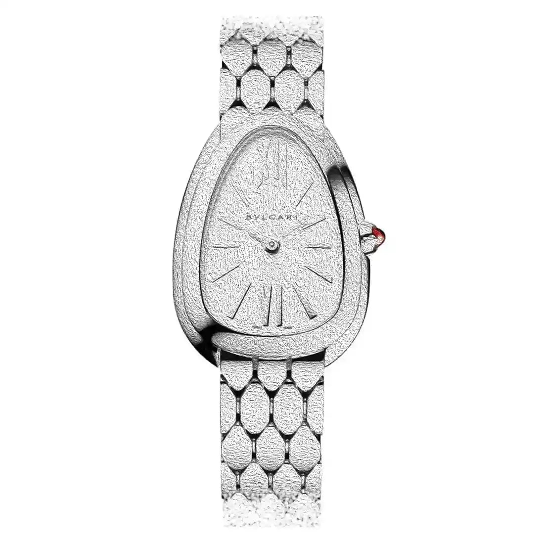 Bulgari Serpenti Quartz White 33mm