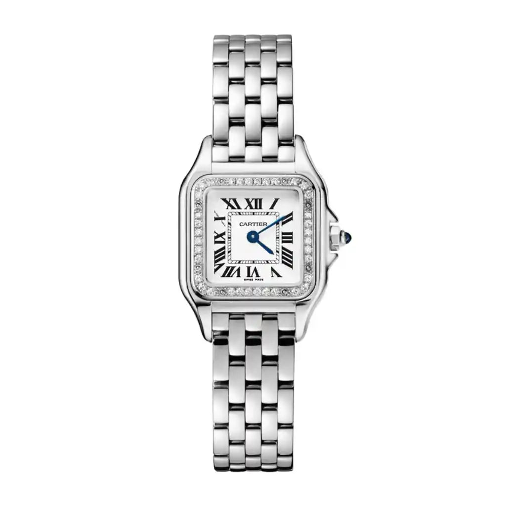 Cartier Panthère Quarz Silber x 30 mm