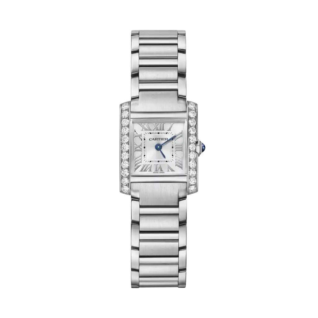 Cartier Tank Française Quarz Silber ,7 x 21,2 mm