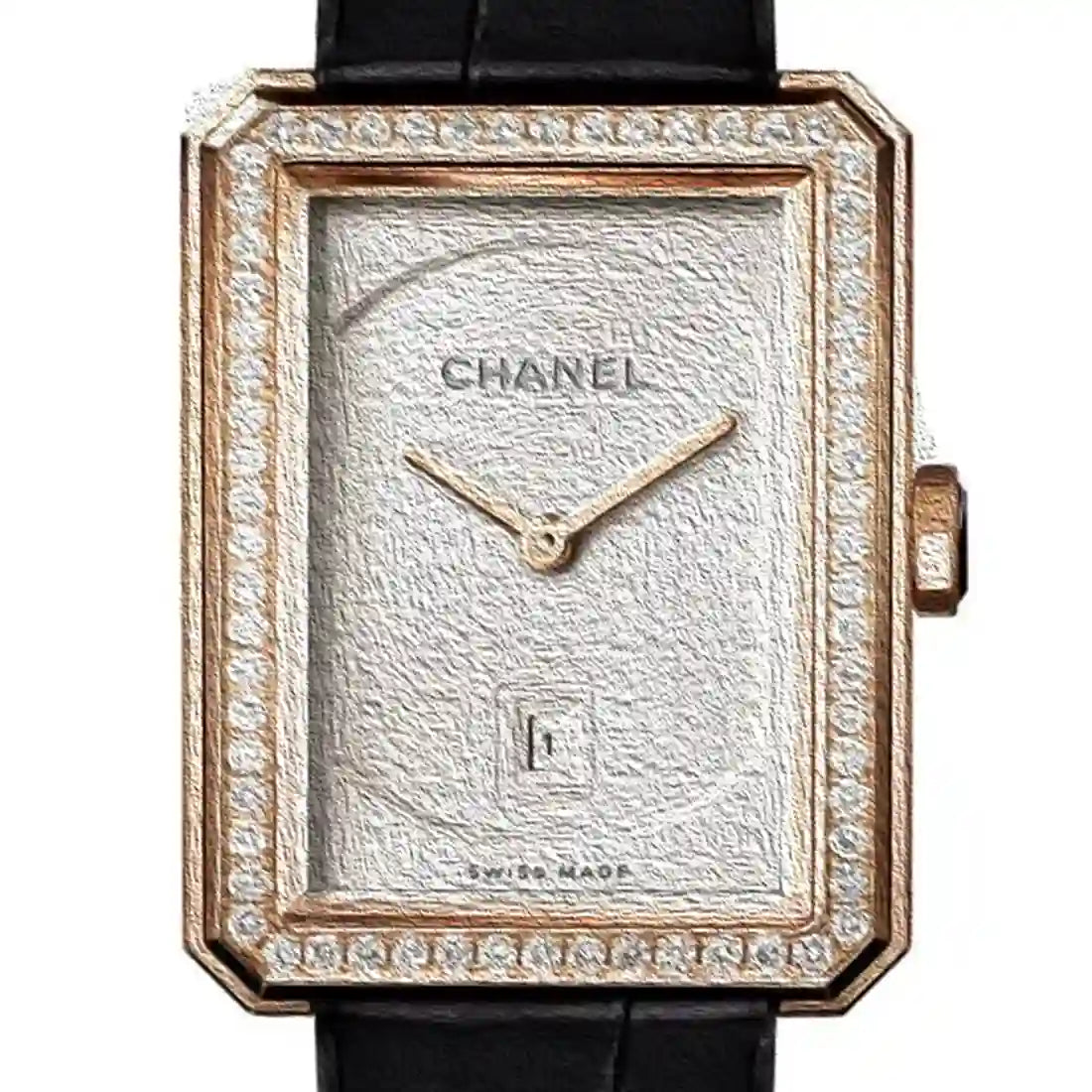 Chanel Boy-Friend Quartz Beige 35mm