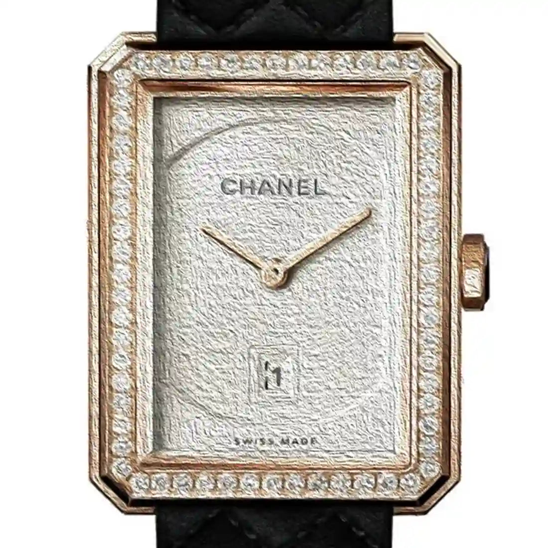 Chanel Boy-Friend Quartz Beige 35mm
