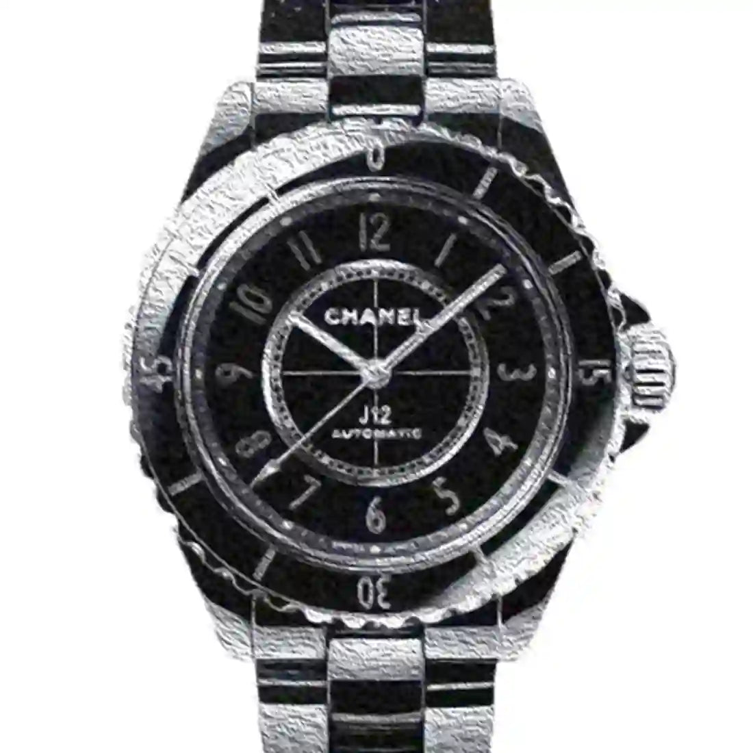 Chanel J12 Quarz Schwarz