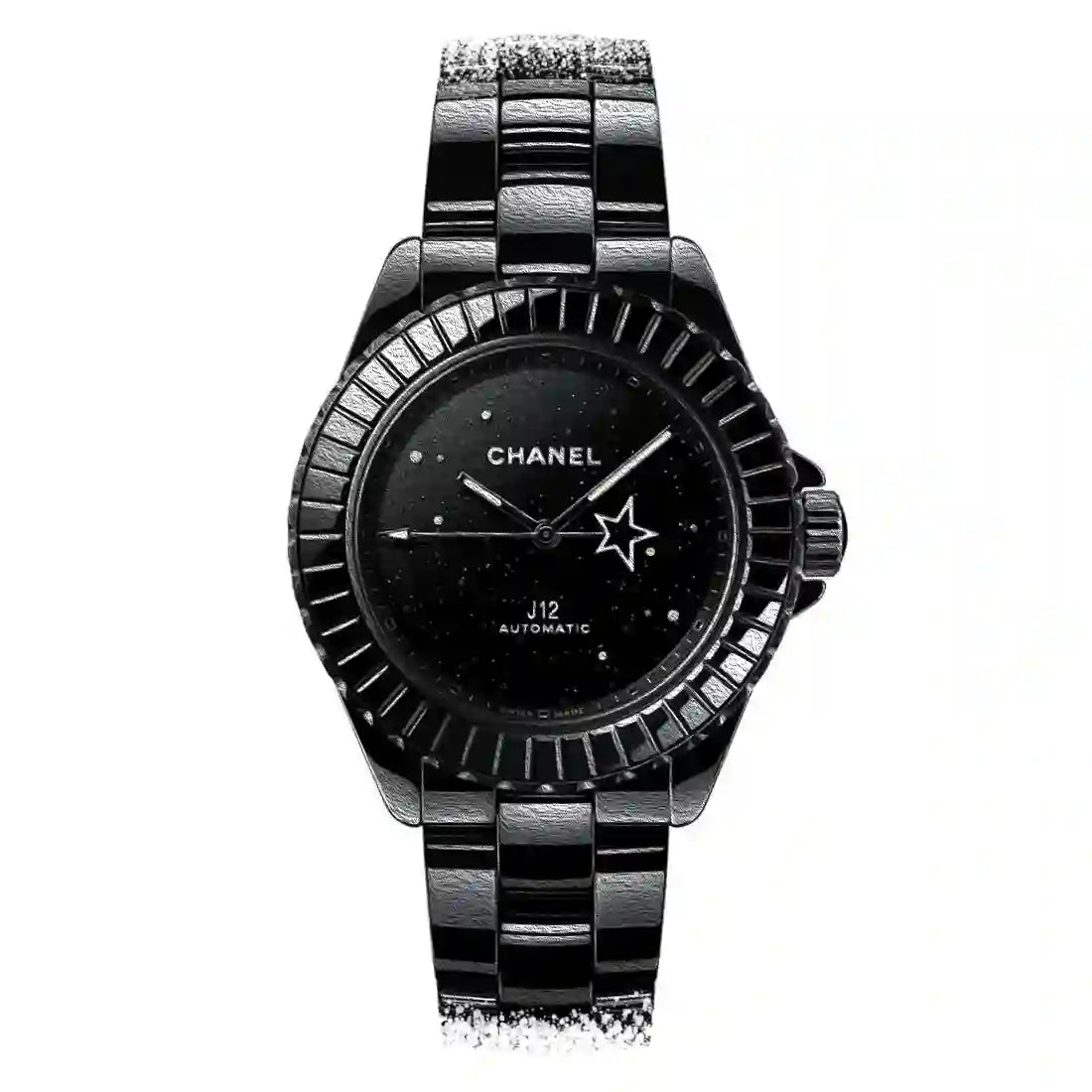 Chanel J12 Automatik Schwarz