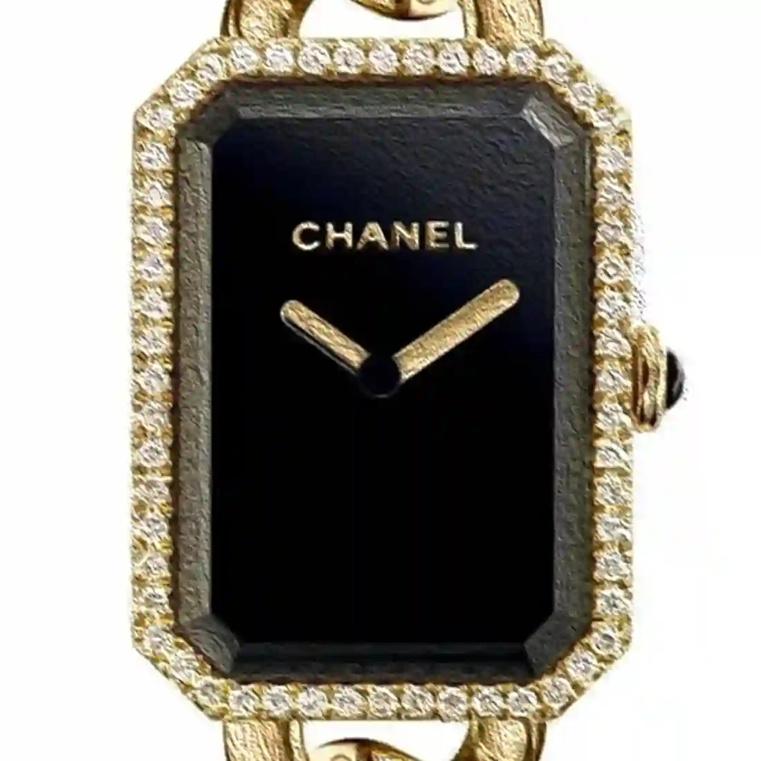 Chanel Premiere Quarz Schwarz