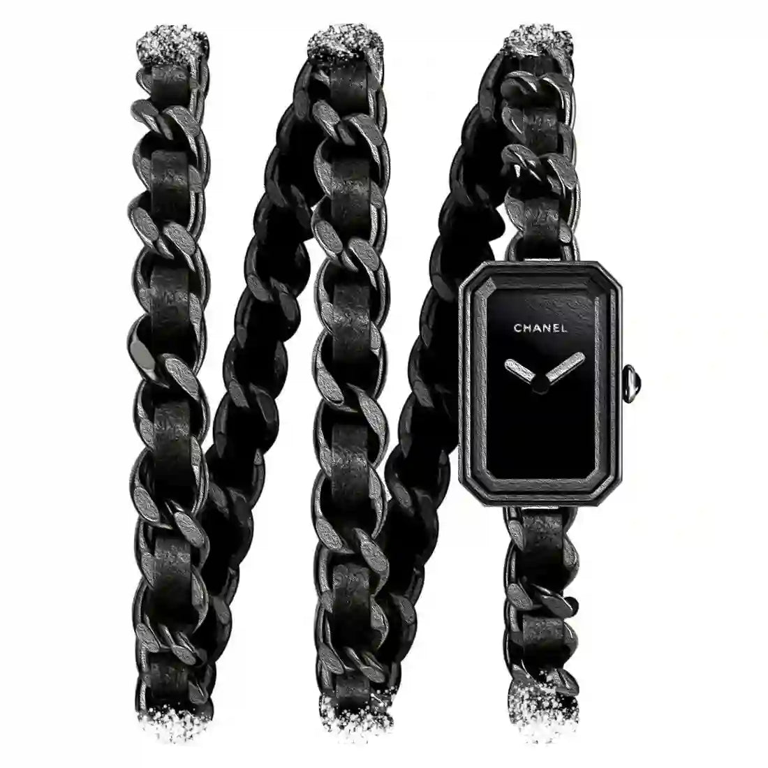 Chanel Premiere Quarz Schwarz