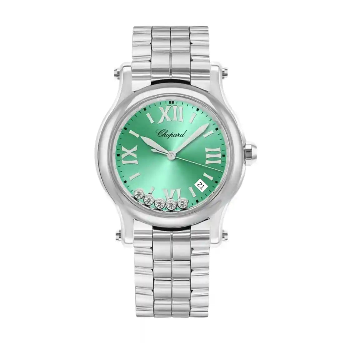 Chopard Happy Sport Quarz Grün