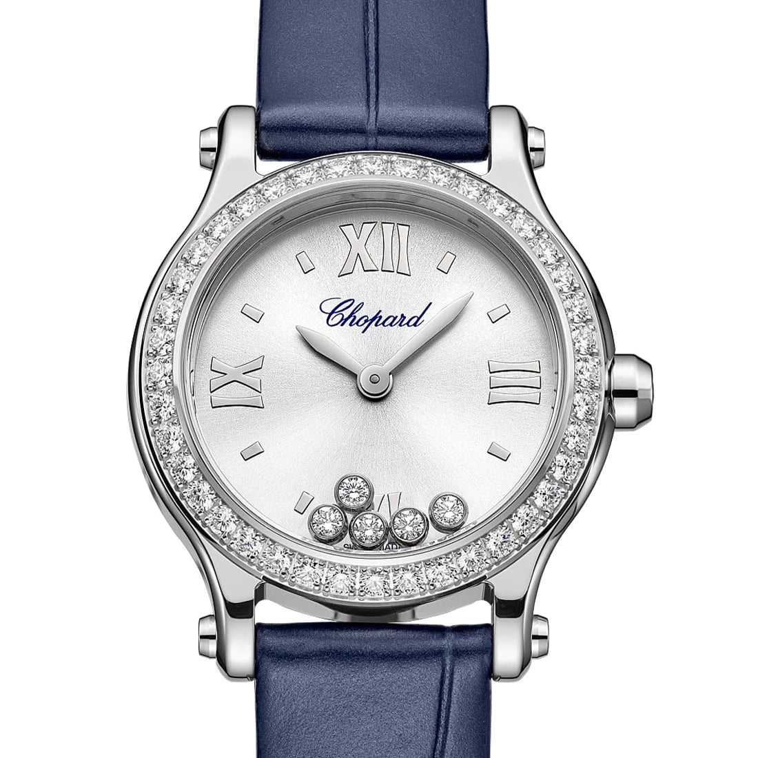 Chopard Happy Sport Quarz Silber