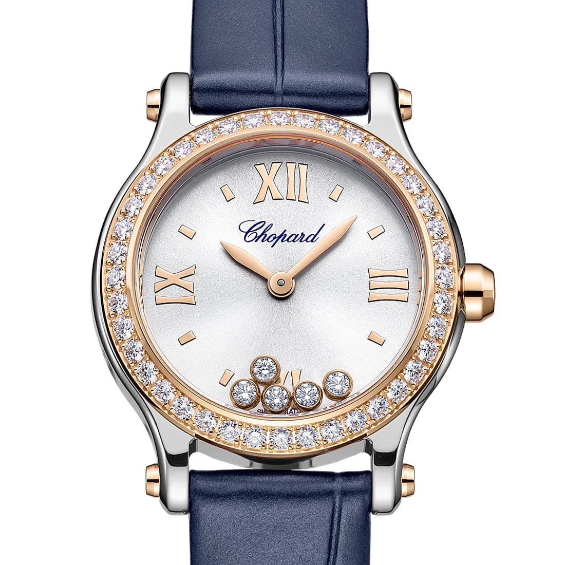 Chopard Happy Sport Quarz Silber