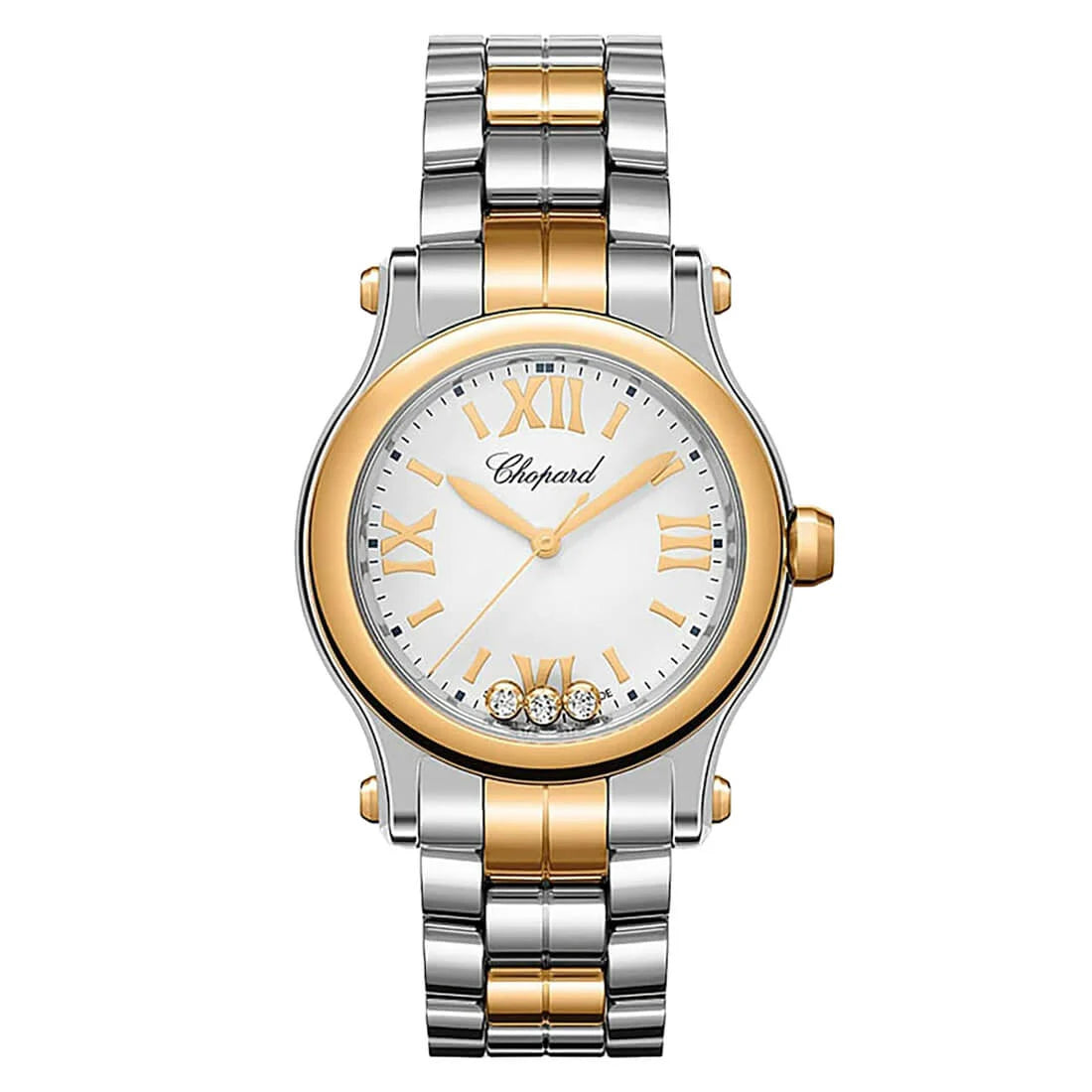 Chopard Happy Sport Quarz Silber