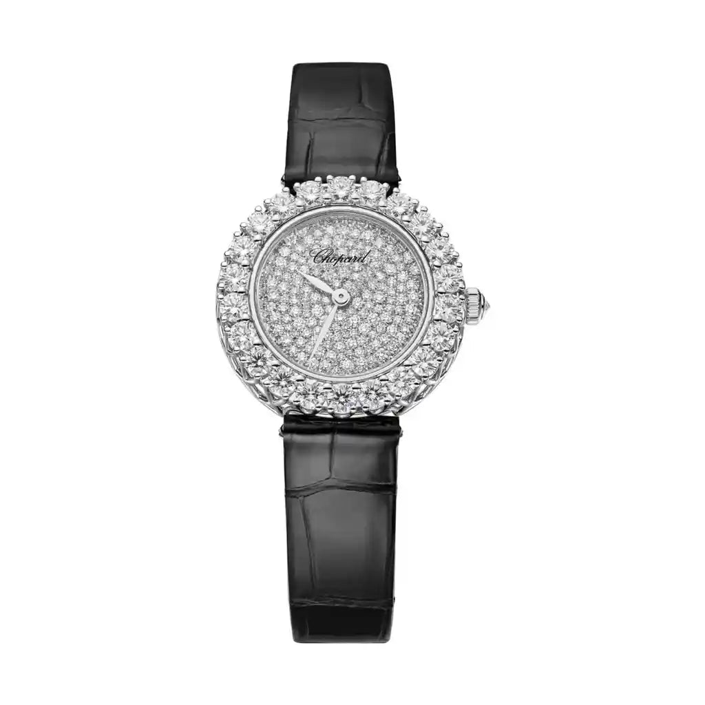 Chopard L'Heure Du Diamant 13A178-1302 Silver Dial White gold 26mm Watch