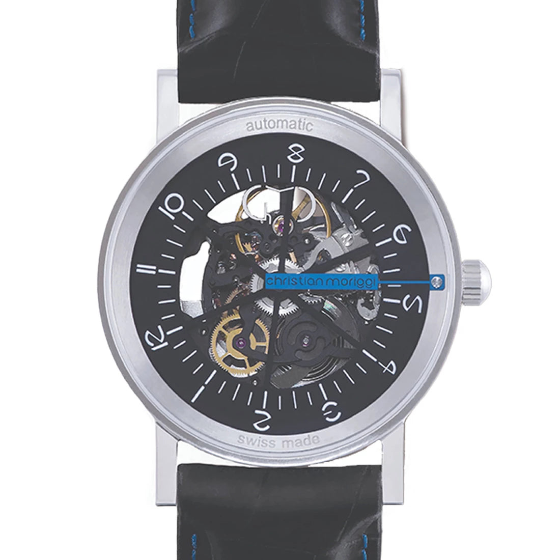 Christian Moriggi Creations 3 Automatique Bleu 40mm