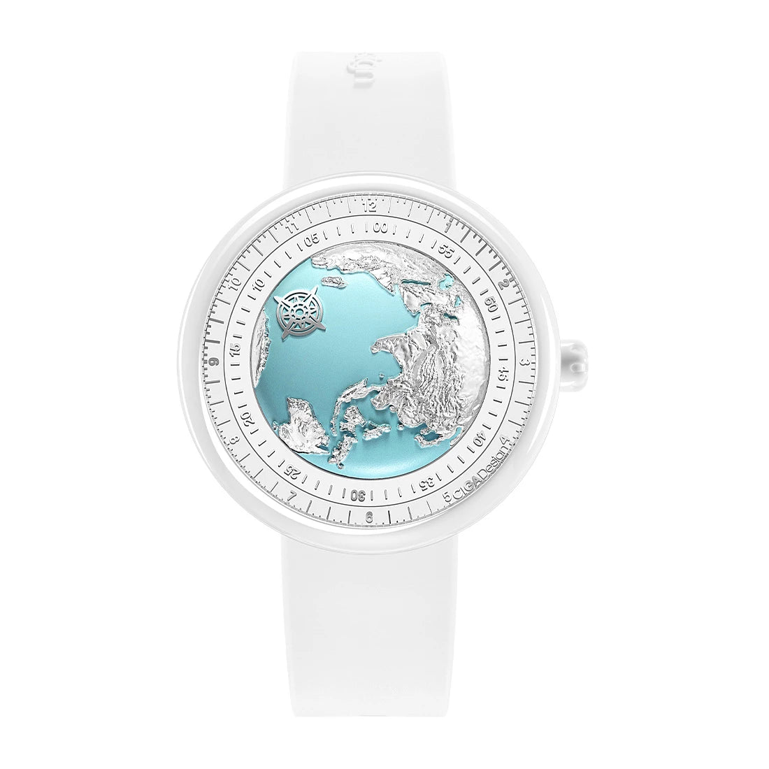 CIGA Design Blue Planet Automatik Weiß