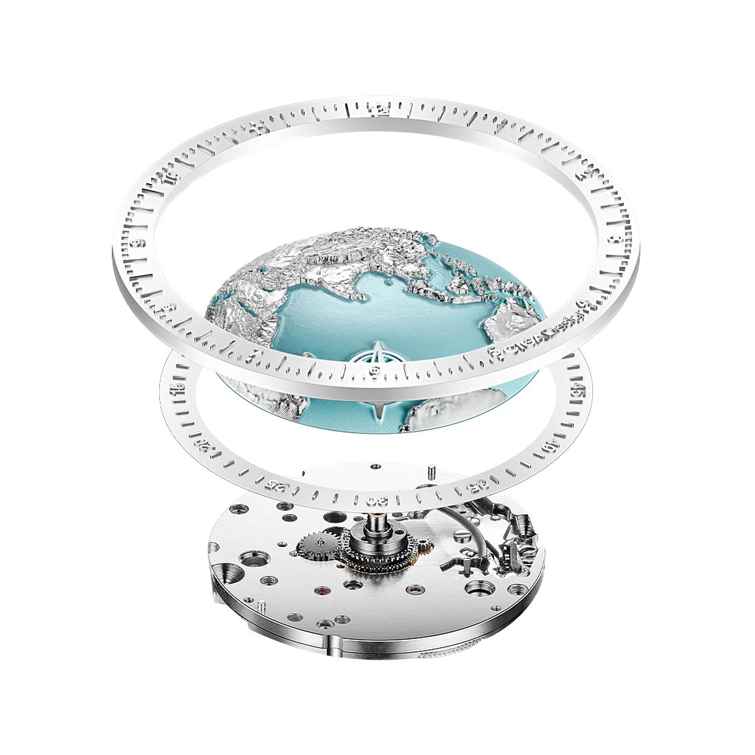 CIGA Design Blue Planet Automatik Weiß