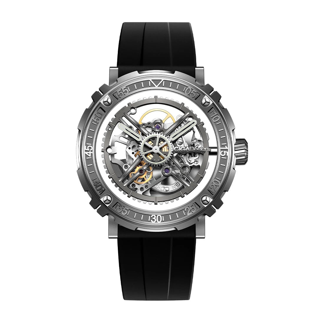 CIGA Design Magician Automatic Zilver 46 mm