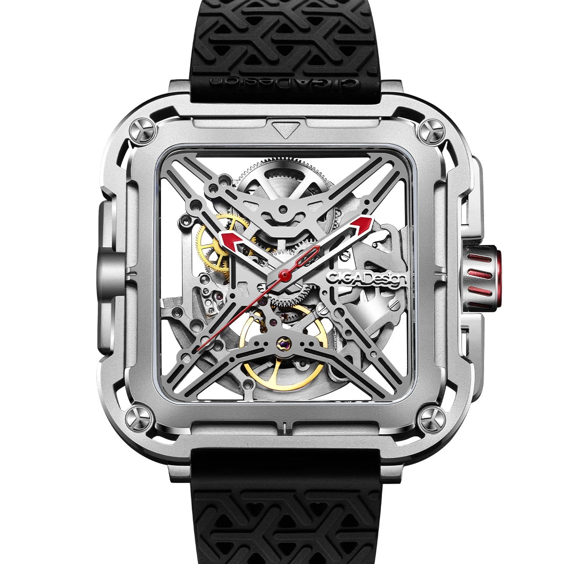 CIGA Design Gorilla Automatic Zilver 44 mm