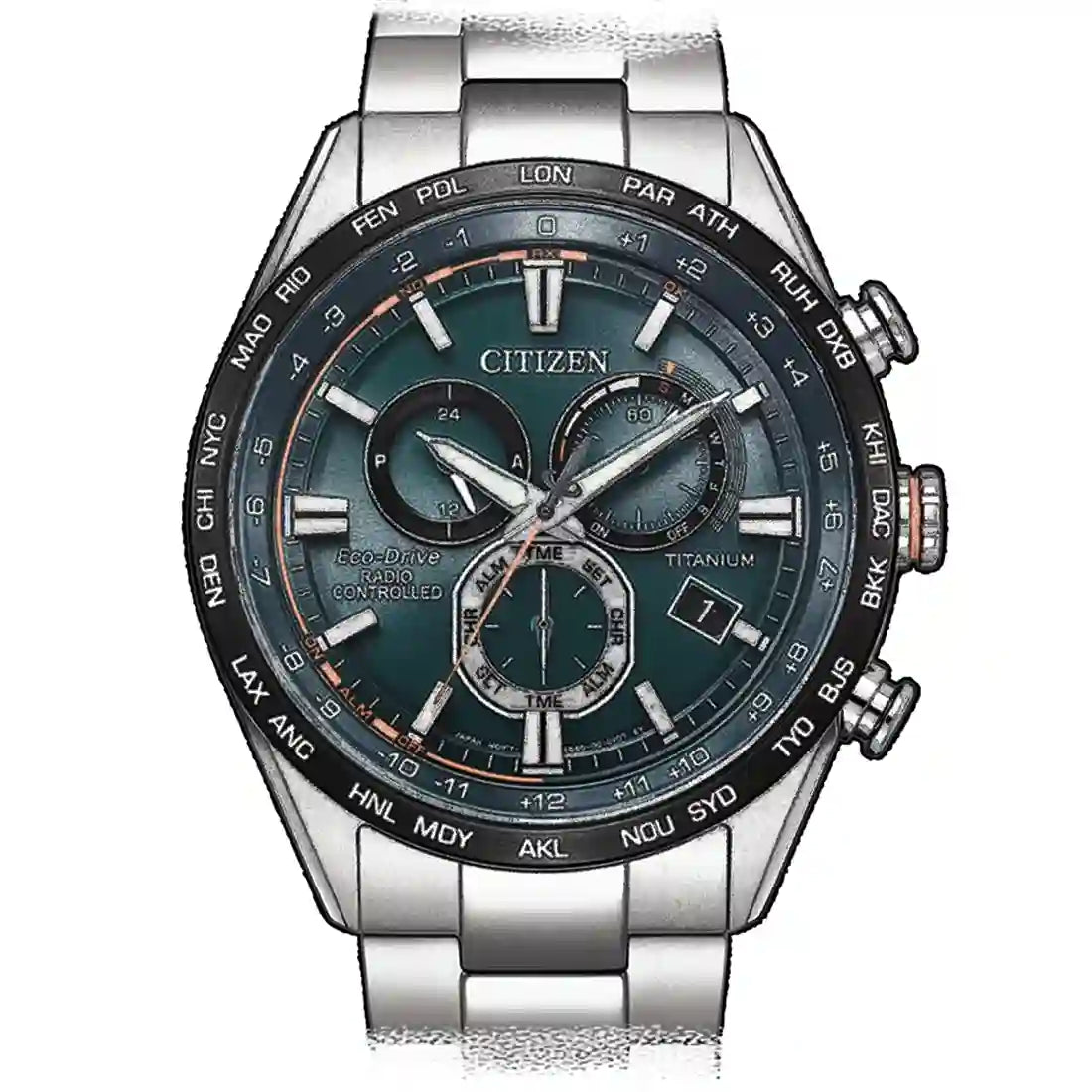 Citizen Eco-Drive Quartz Green 43mm