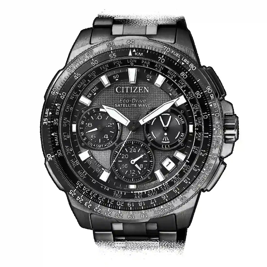 Citizen Eco Drive Quartz Black 47mm