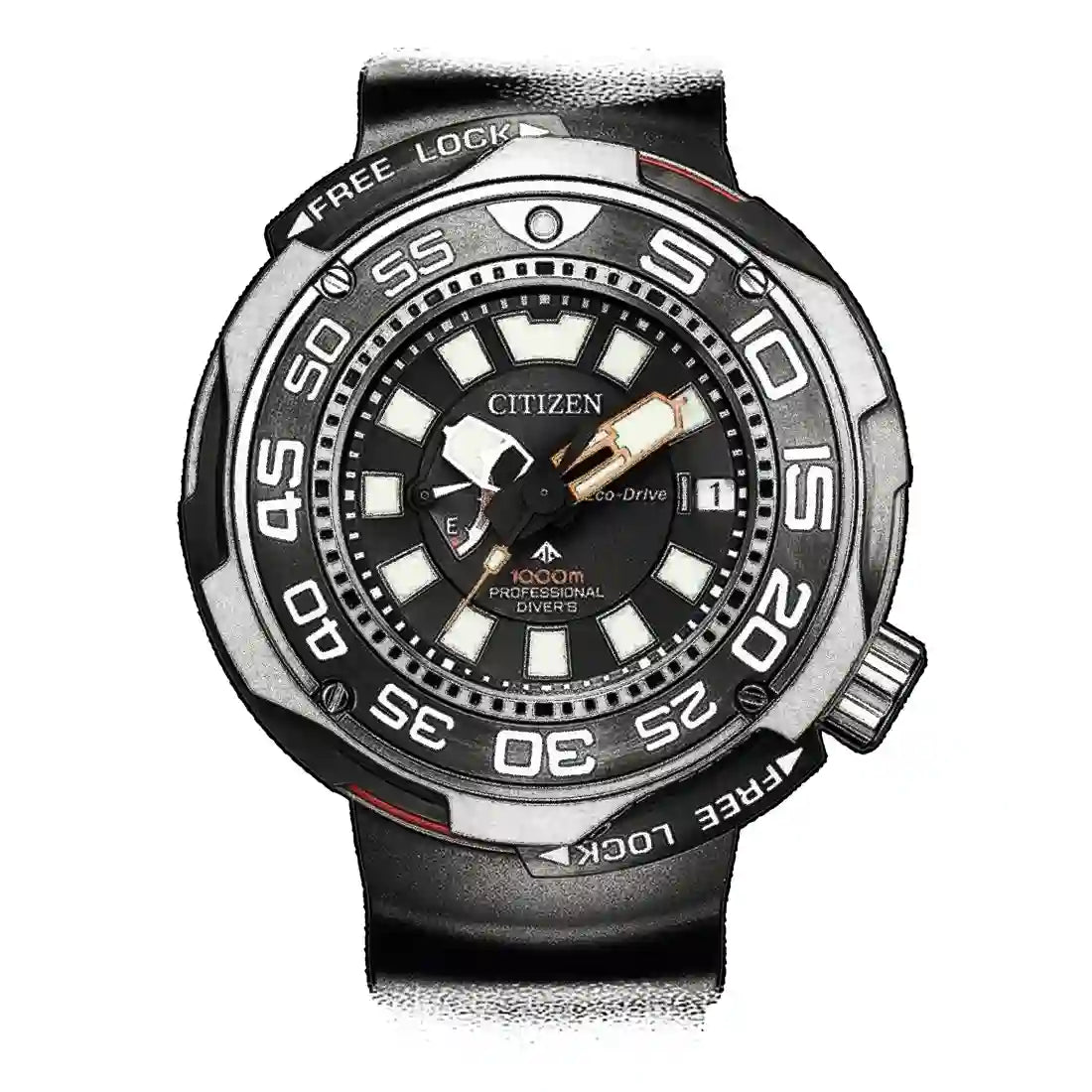 Citizen Promaster Quartz Black 53mm