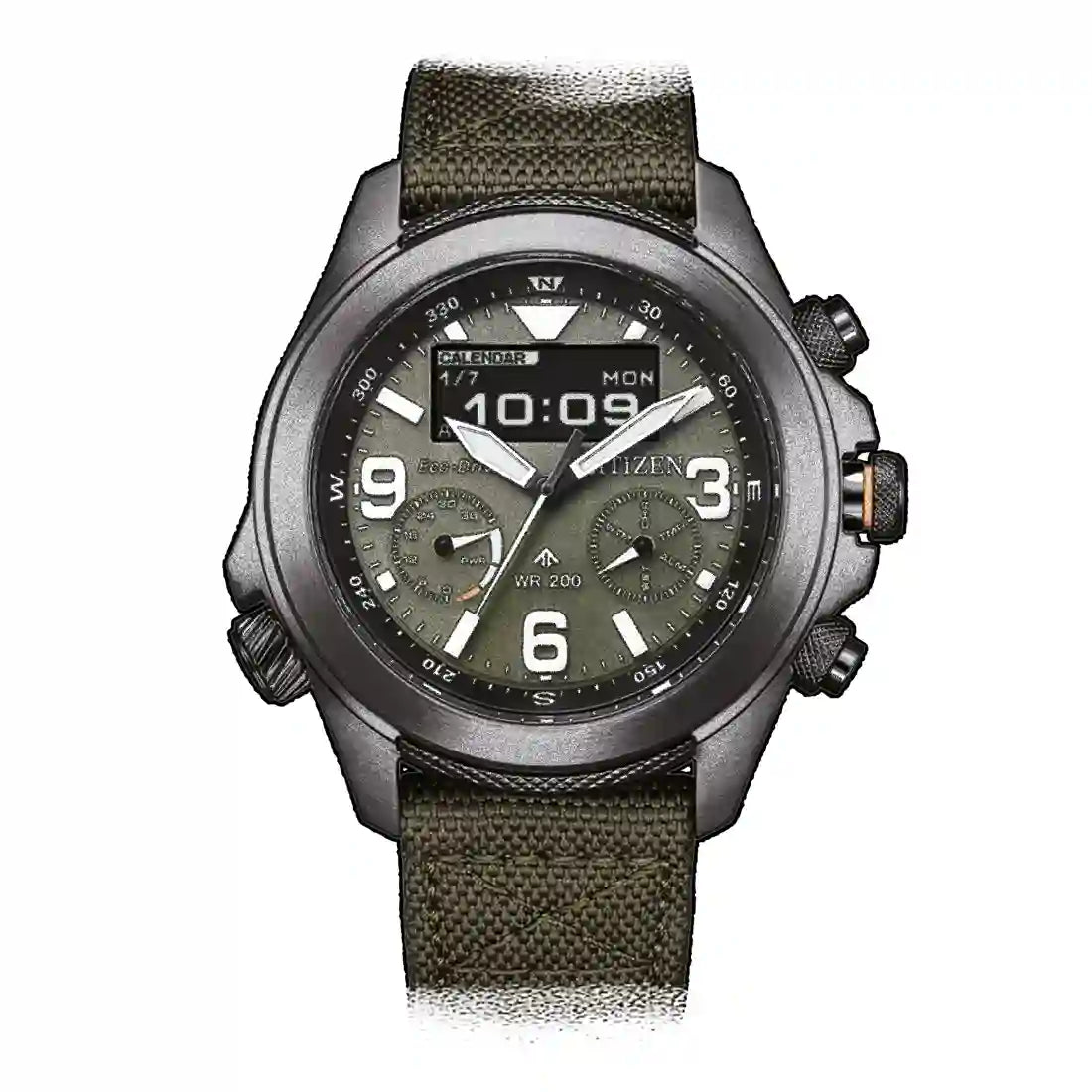 Citizen Promaster Land Quartz Groen 43,5 mm
