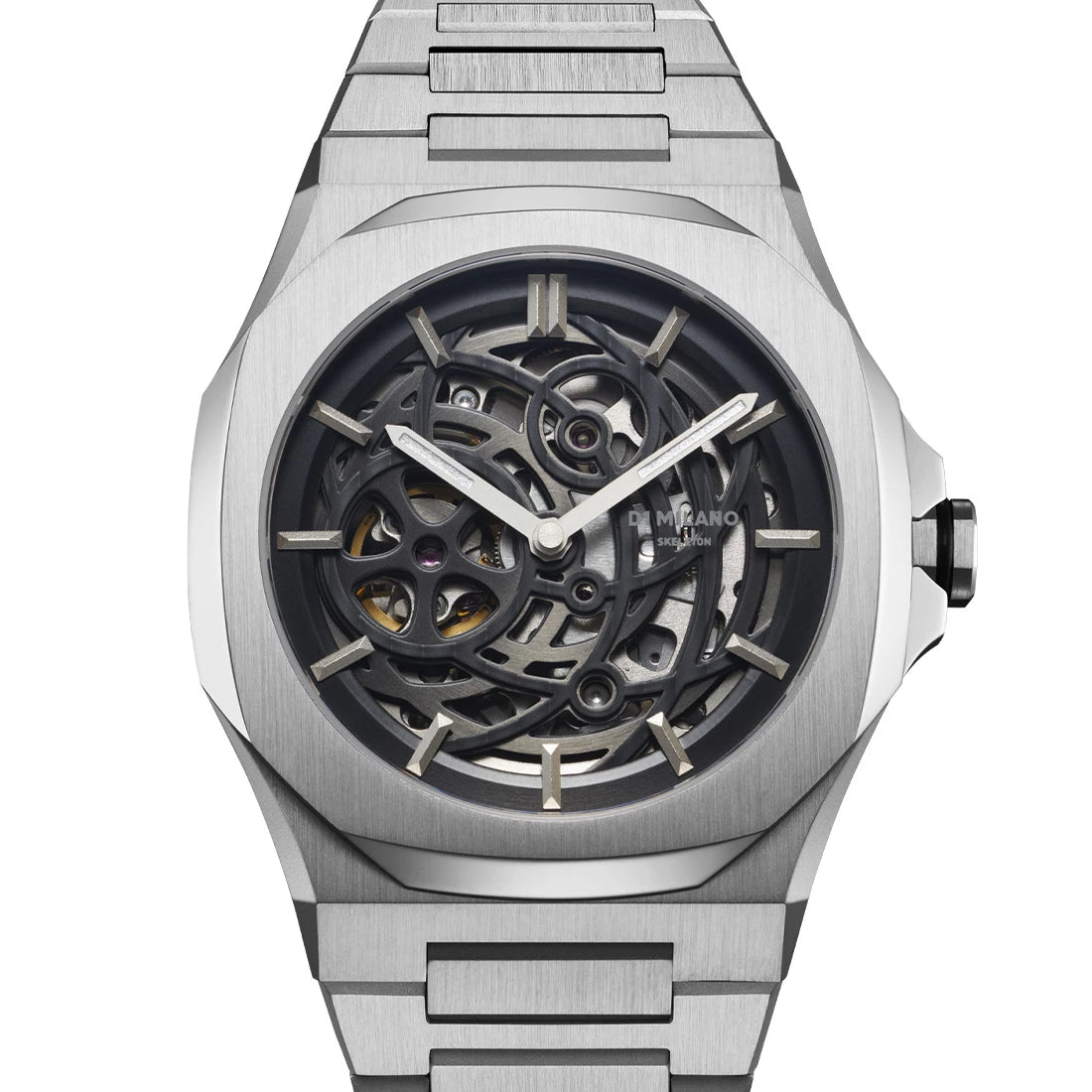 D1 Milano Mechanical Automatik Schwarz