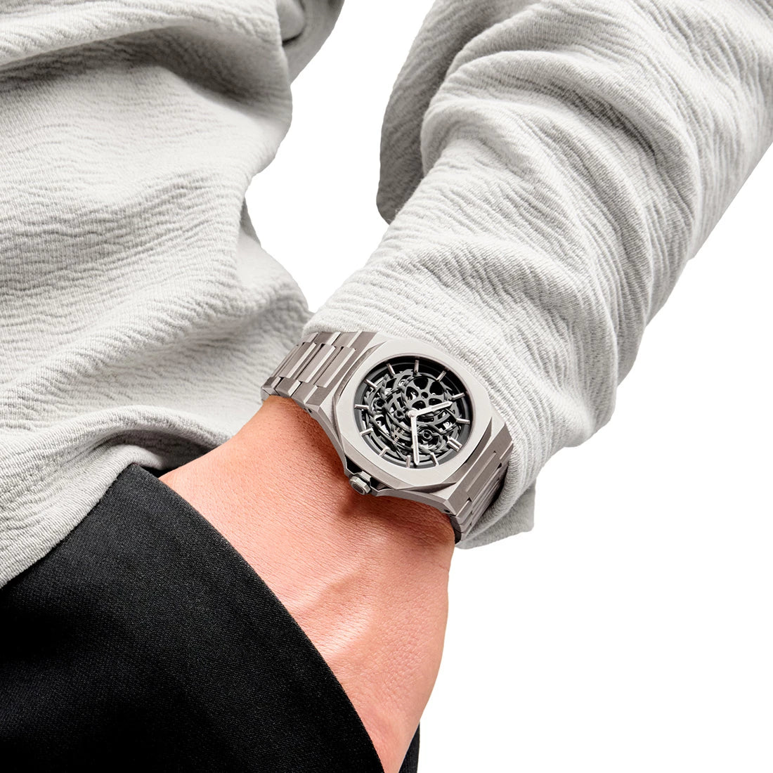 D1 Milano Mechanical Automatik Schwarz