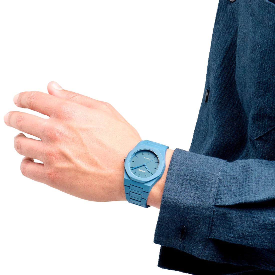 D1 Milano Polycarbon Quartz Blue 40mm