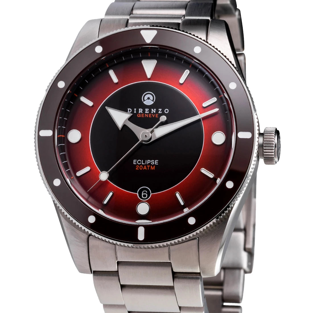 Direnzo Uhren DRZ 03 V2 Eclipse Automatik Rot