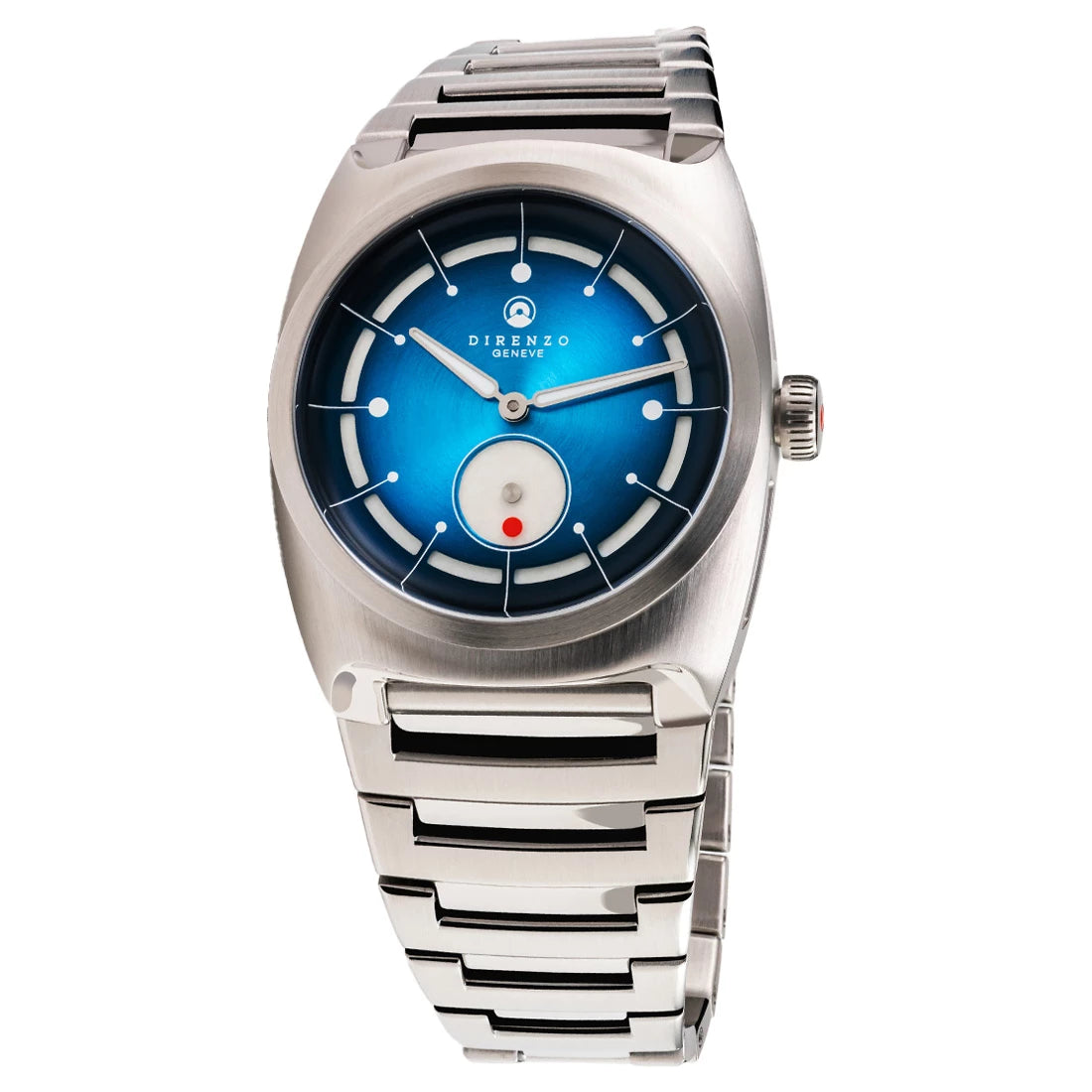 Direnzo Watches DRZ 06 Wandering Star Handopwinding Blauw 38 mm