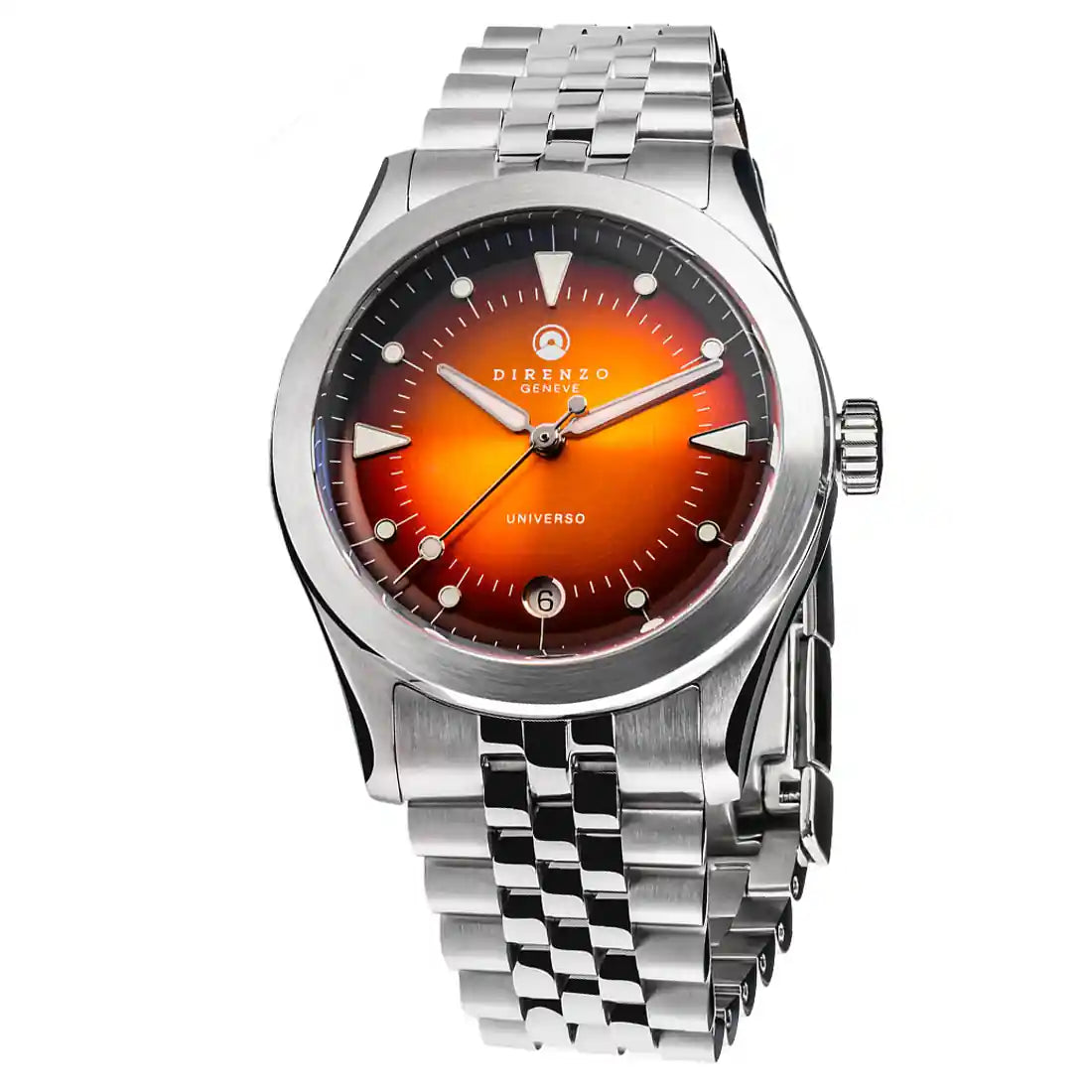 Direnzo Watches DRZ 07 Universo Automatic Oranje 38 mm