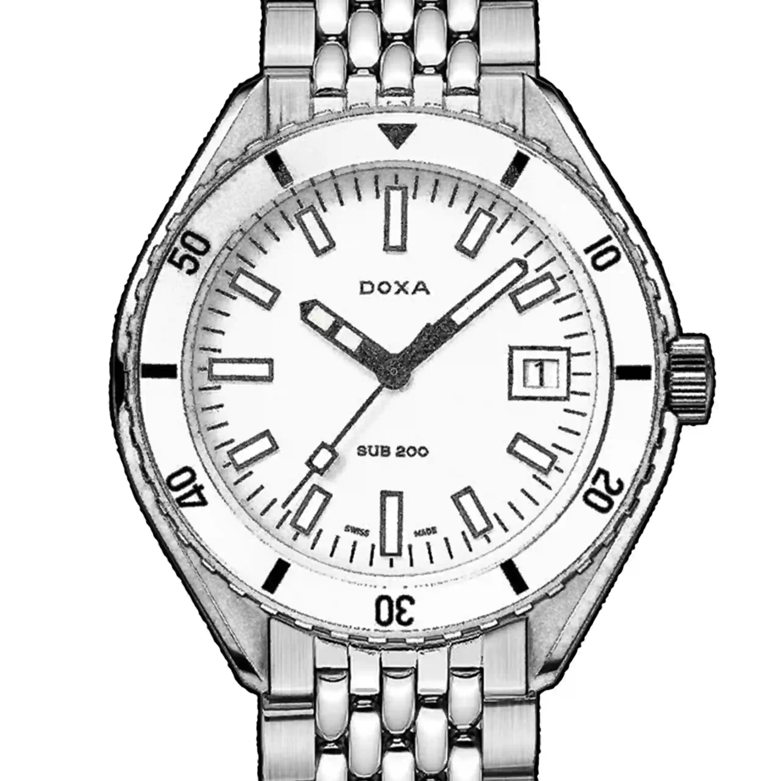 Doxa Sub 200 Automatique Blanc 42mm