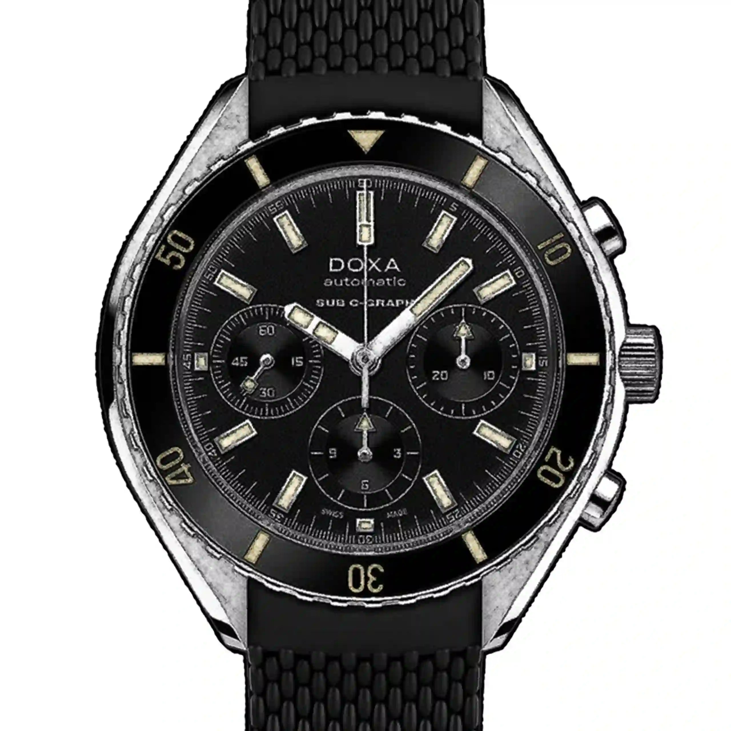 Doxa Sub 200 Automatic Black 45mm