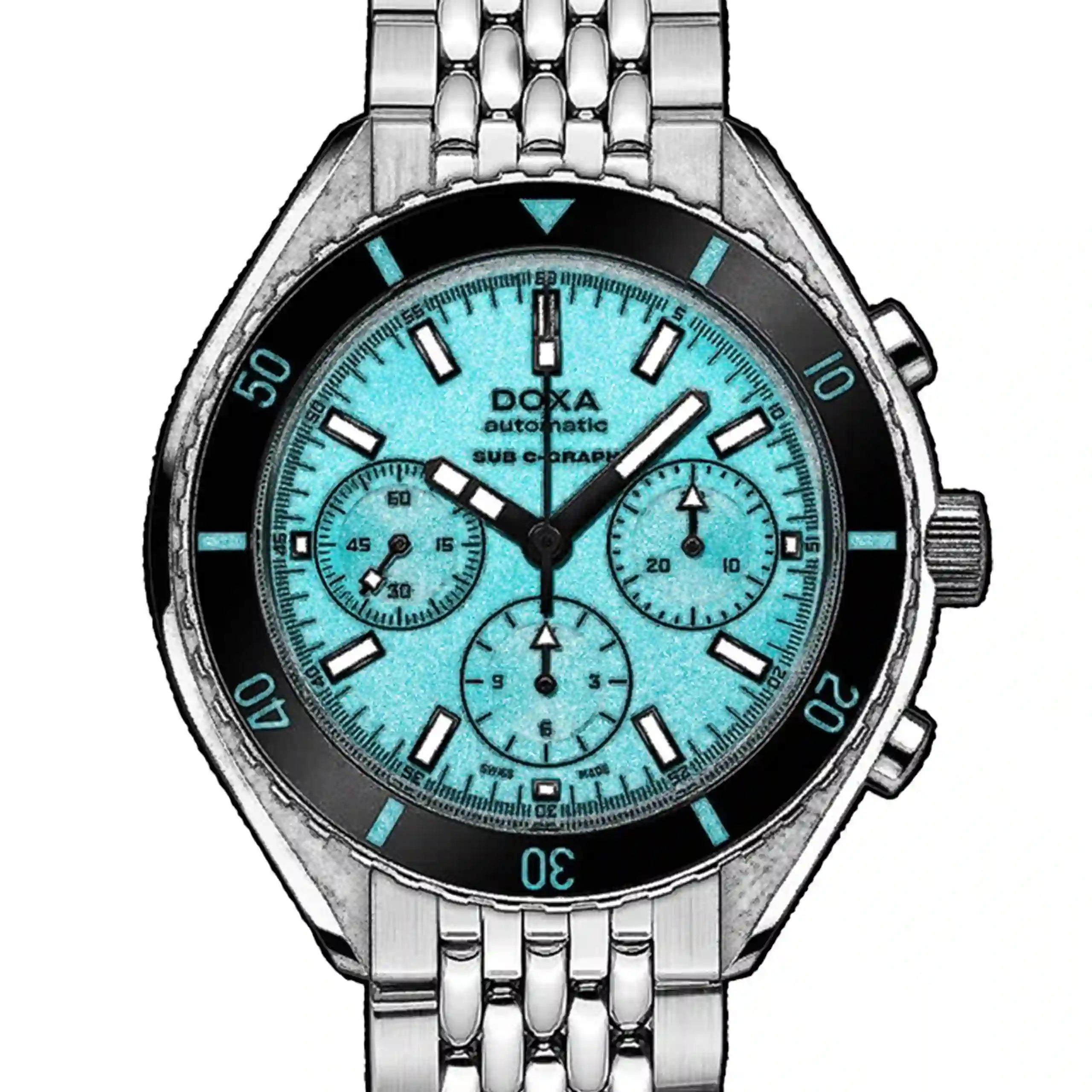 Doxa Sub 200 Automatic Blauw 45 mm