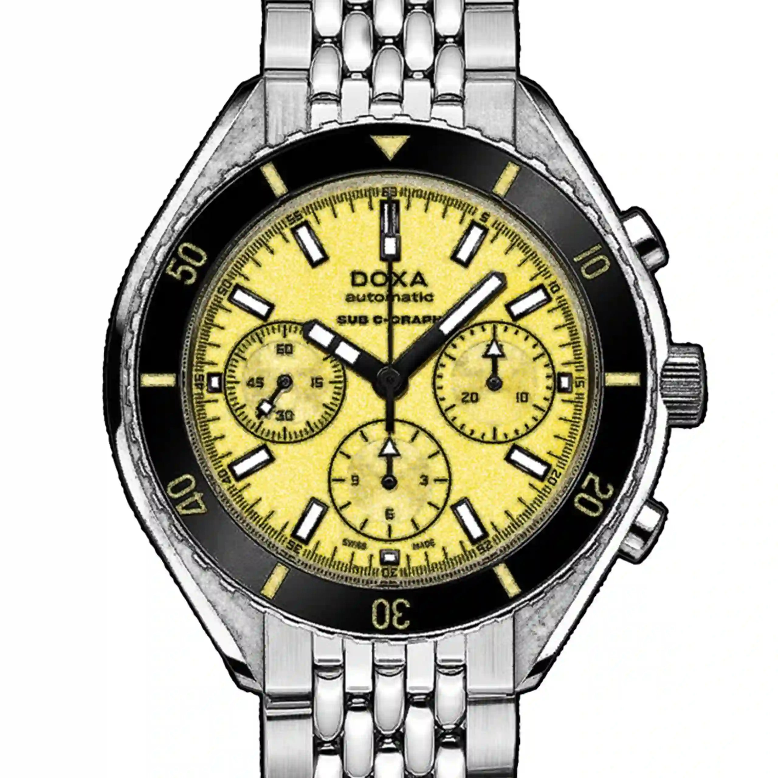 Doxa Sub 200 Automatic Geel 45 mm