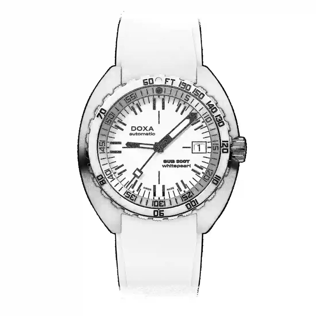 Doxa Sub 200 Automatik Weiß