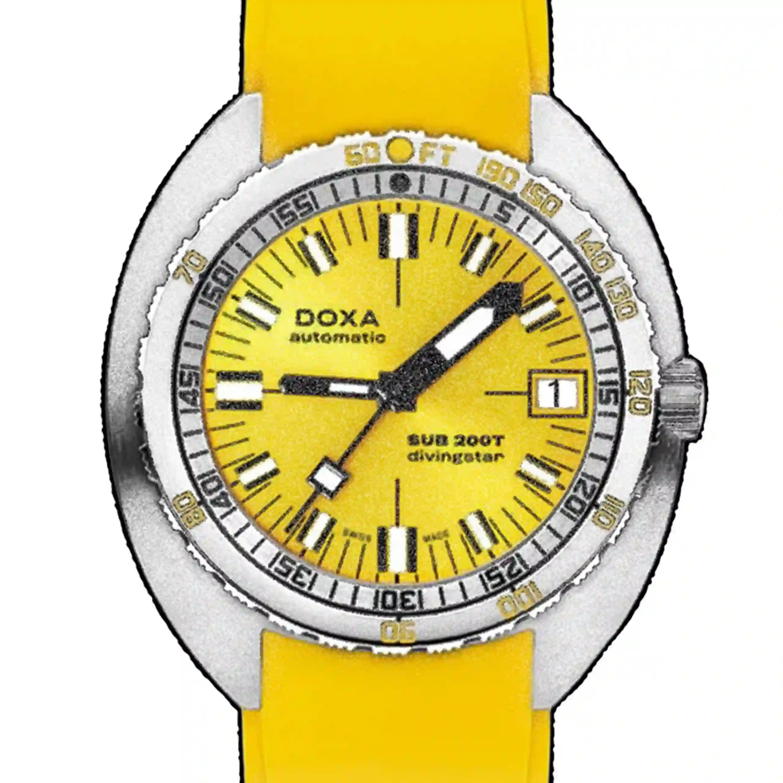 Doxa Sub 200T Automatique Jaune 39mm