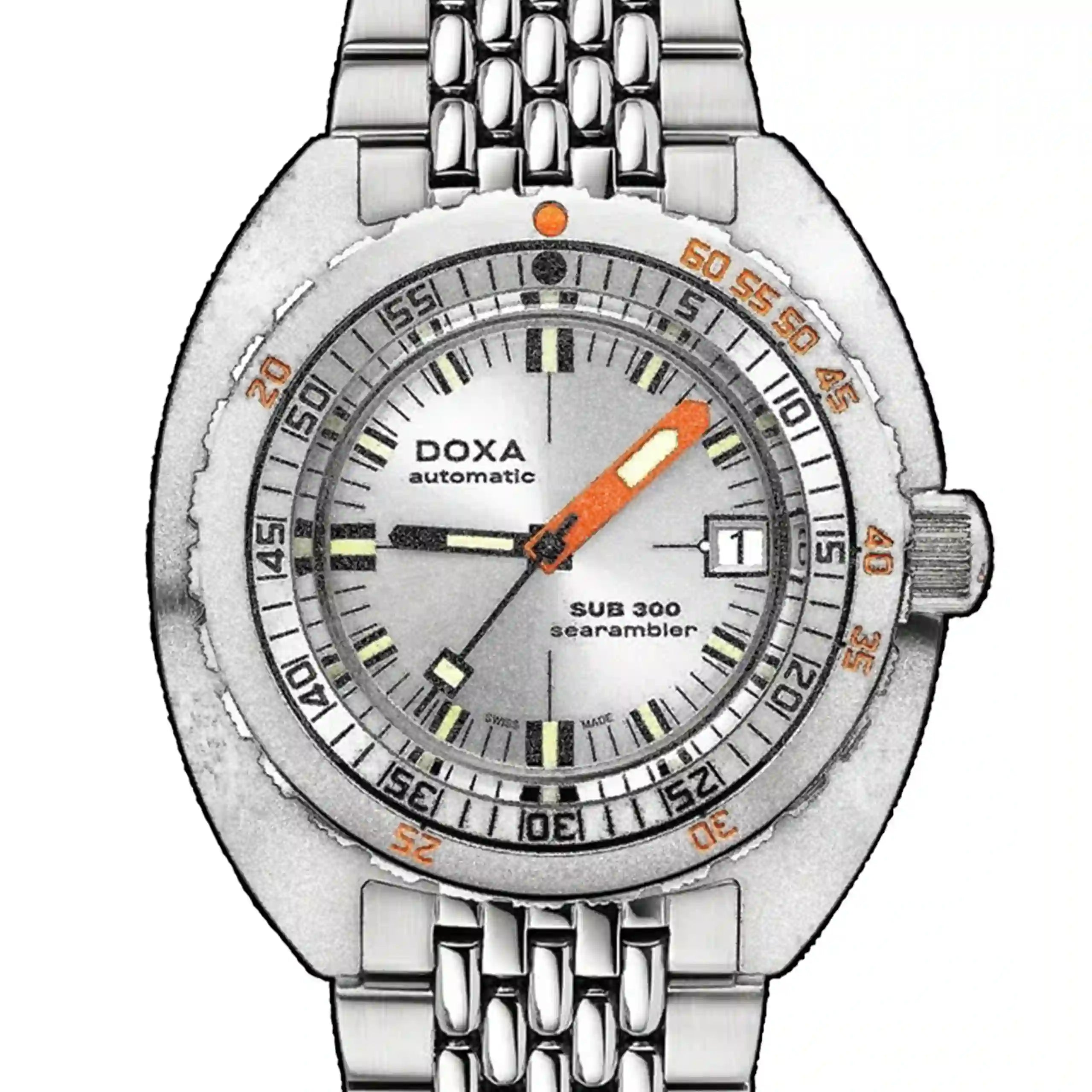 Doxa Sub 300 Automatic Silver 42mm