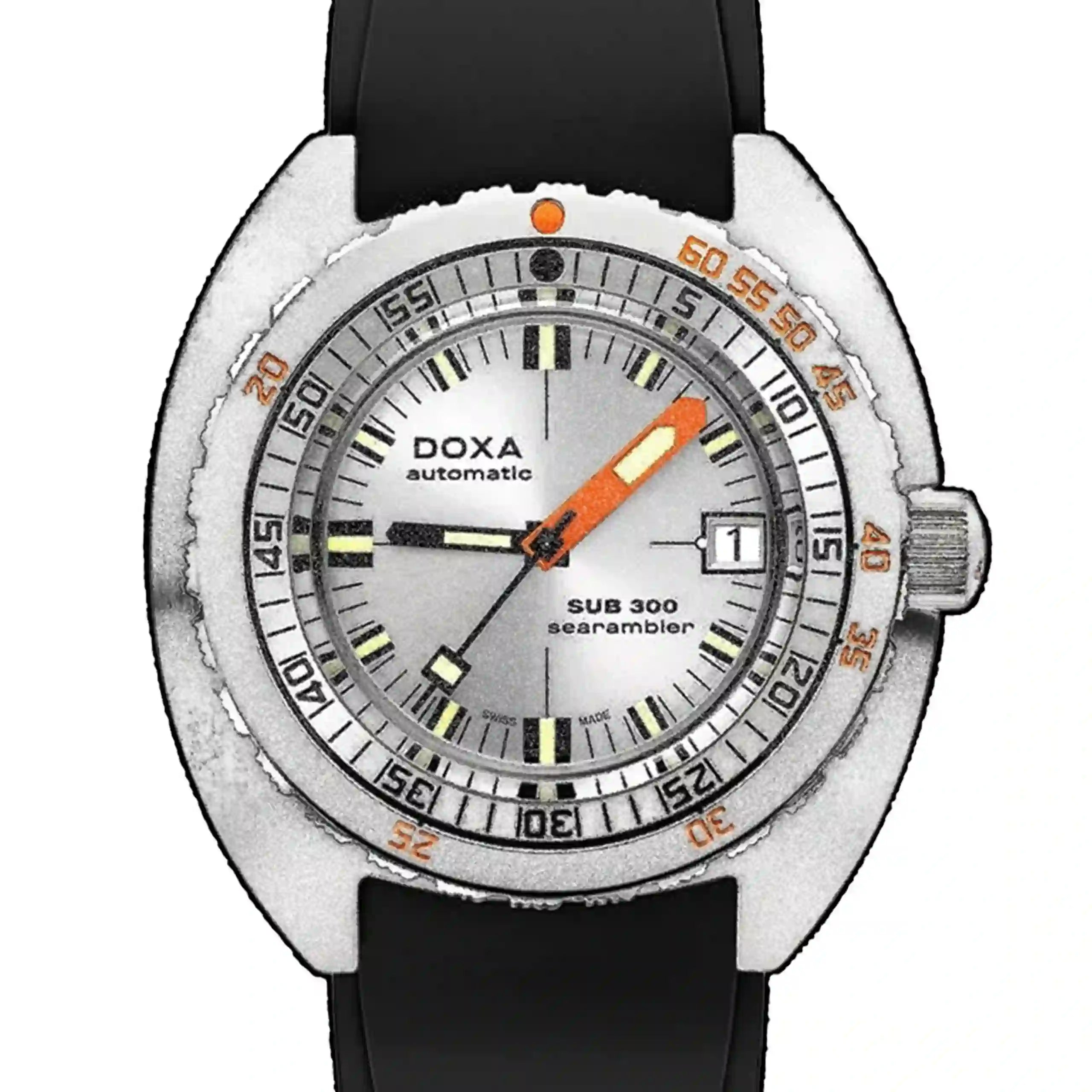 Doxa Sub 300 Automatik Silber