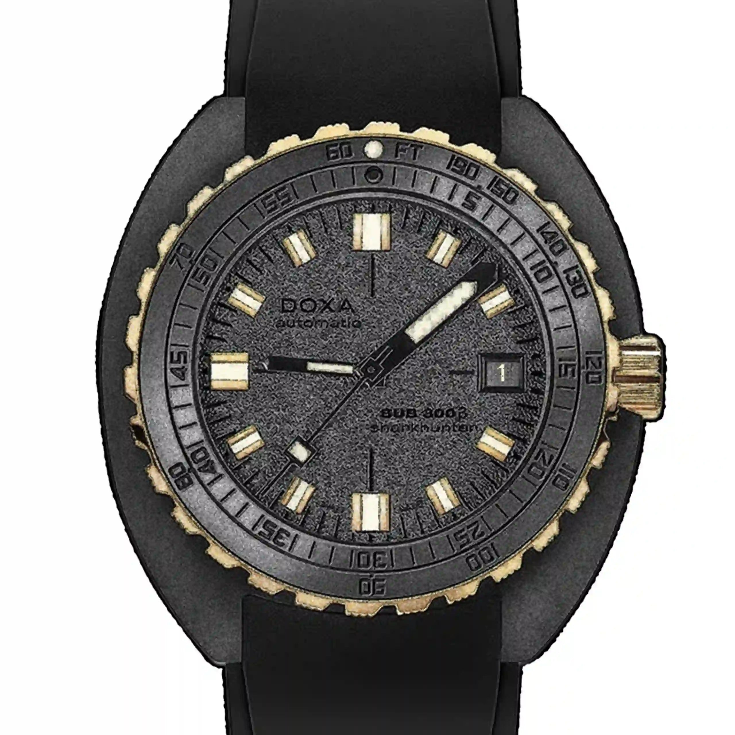 Doxa Sub 300 Automatik Schwarz