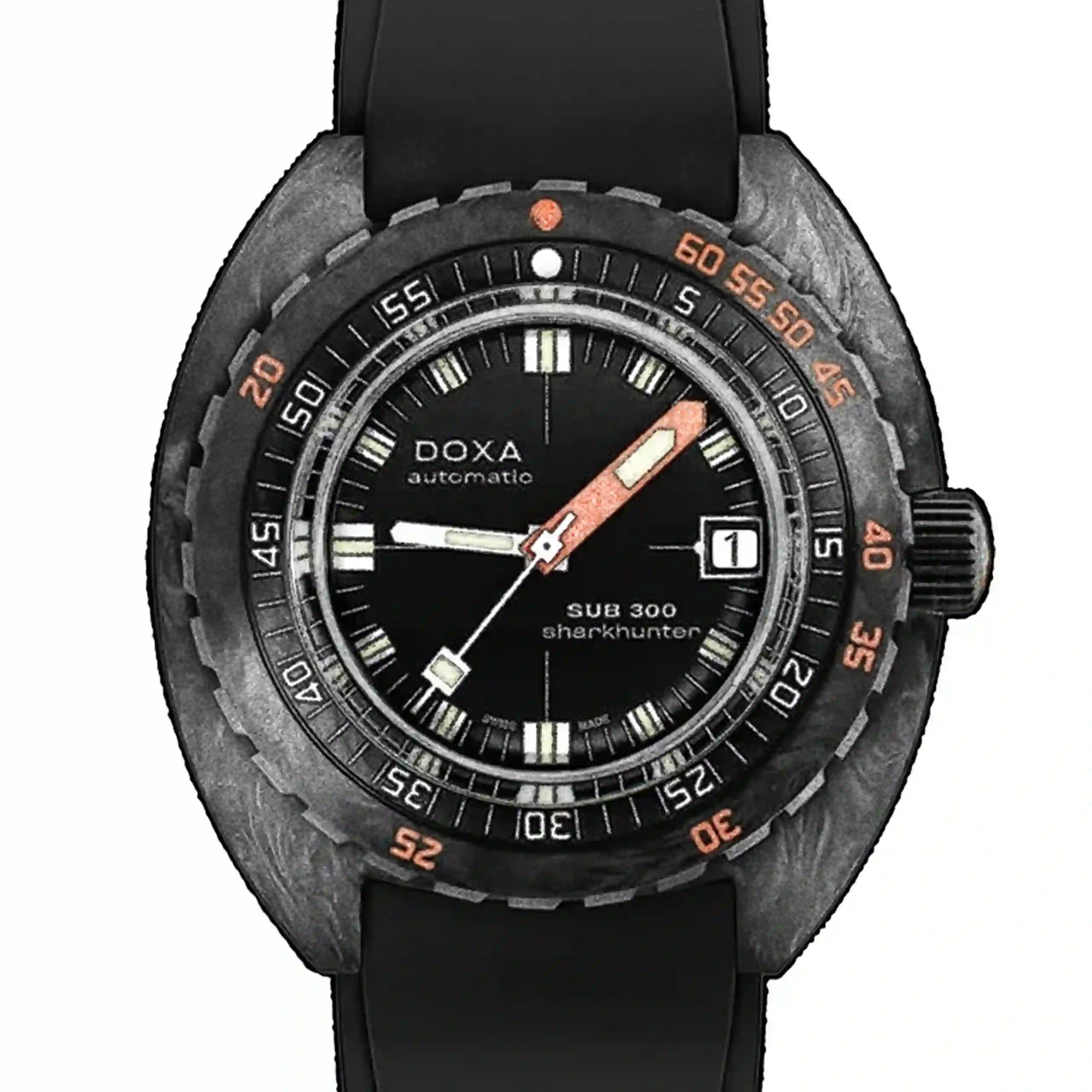 Doxa Sub 300 Automatic Zwart 43 mm