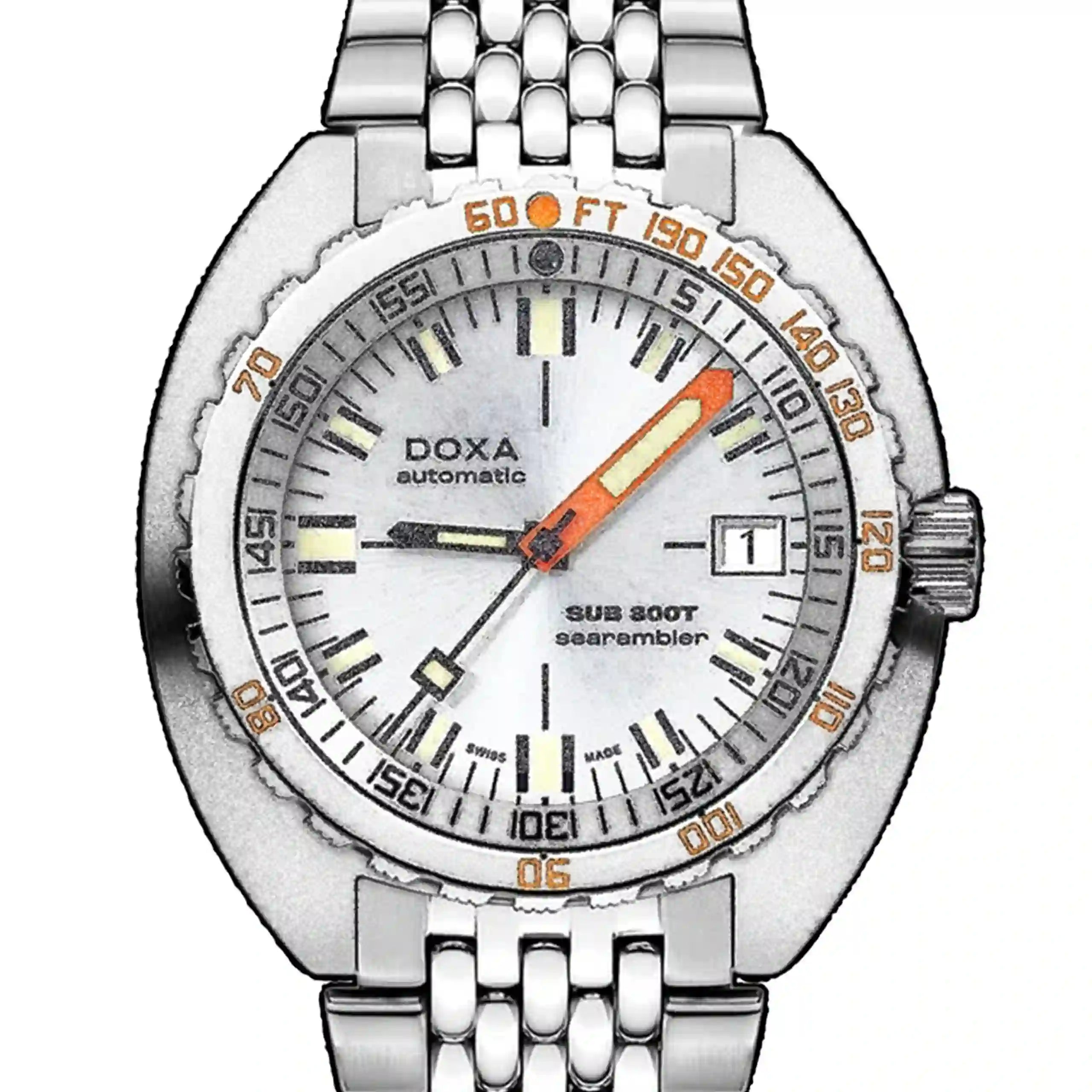 Doxa Sub 300T Automatic Silver 43mm