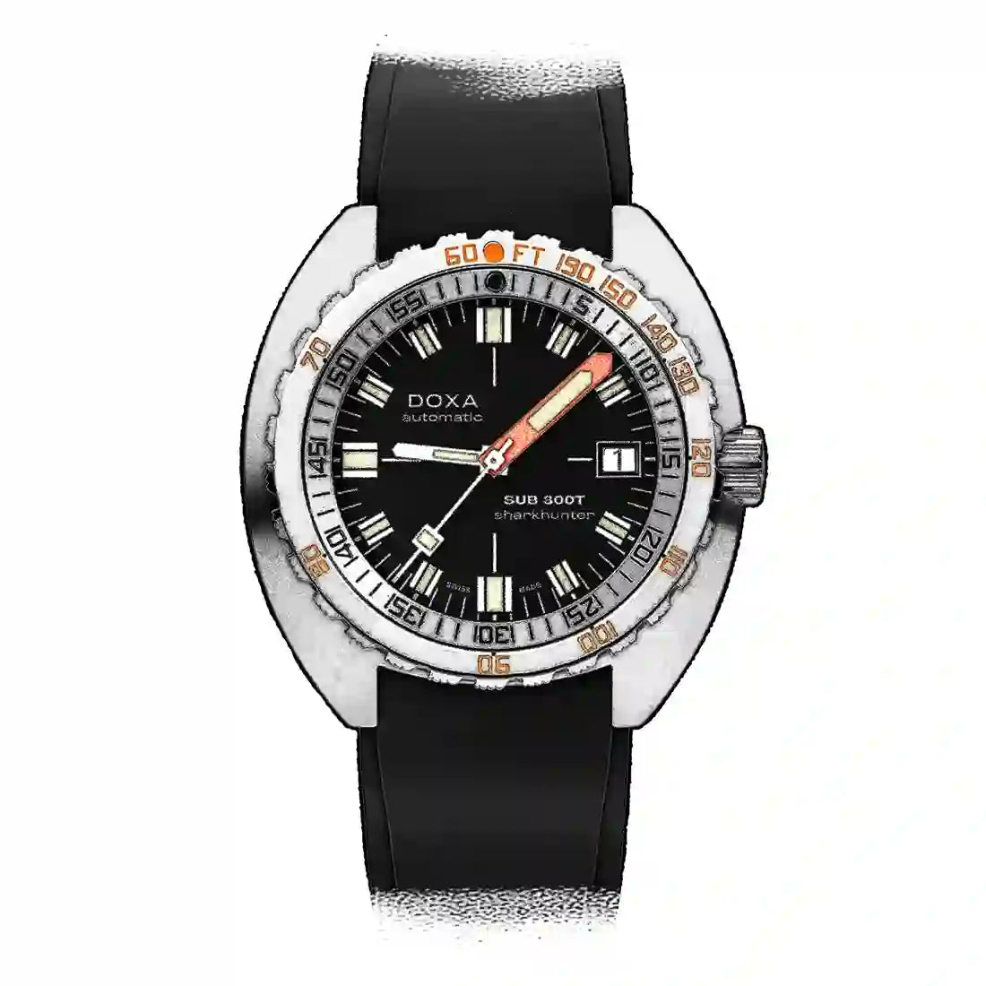 Doxa Sub 300T Automatik Schwarz