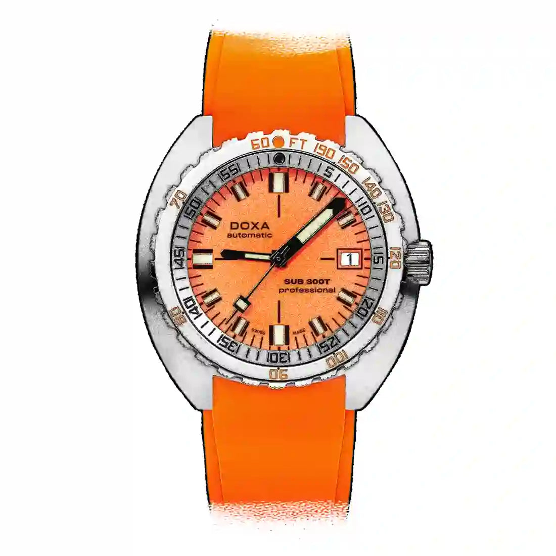 Doxa Sub 300T Automatic Oranje 42 mm